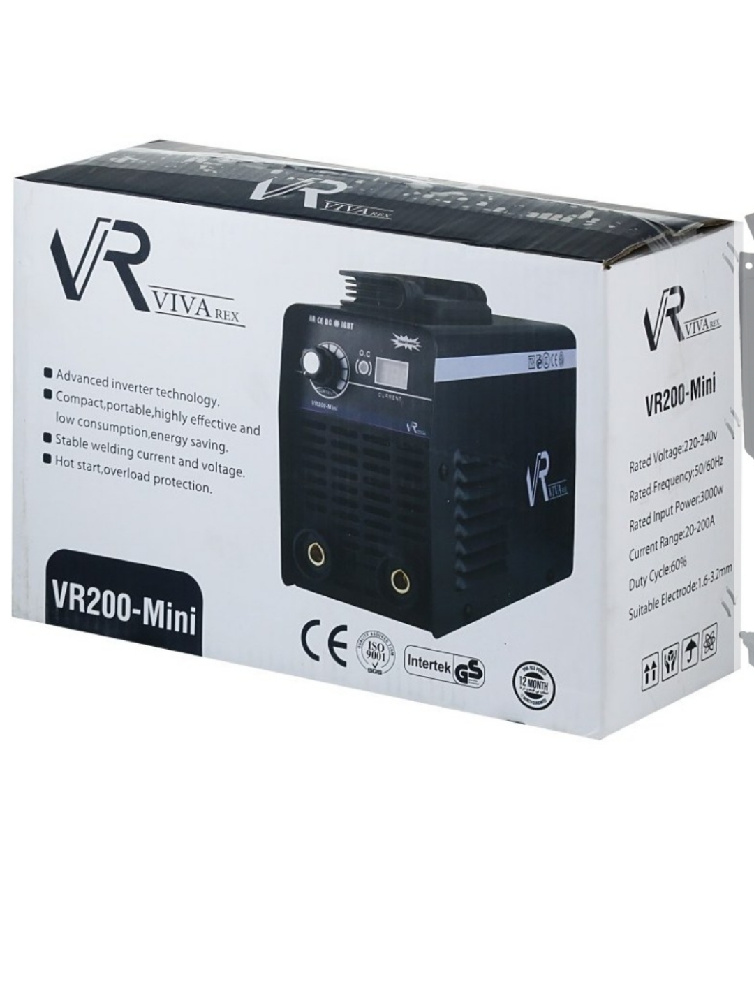 اینورتر جوشکاری ۴۰۰ آمپر ویوارکس مدلVIVAREX VR400